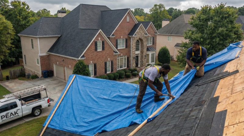 Emergency Tarping